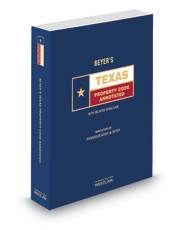 texas code property beyer annotated ed series author statutes