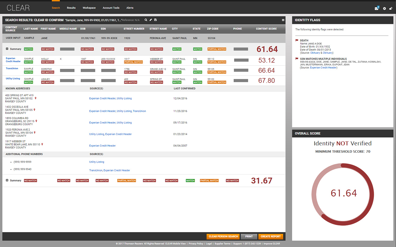 Thomson Reuters CLEAR Product Enhancements Legal Solutions