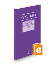 New Jersey Business Organizations Law, 2022 ed.