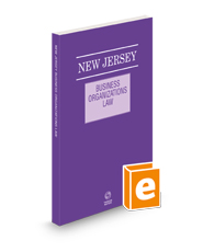 New Jersey Business Organizations Law, 2023 ed.