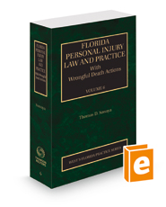 Florida Personal Injury Law and Practice, 2022-2023 ed. (Vol. 6, Florida Practice Series) Florida Personal Injury Law and Practice, 2022-2023 ed. (Vol. 6, Florida Practice Series)