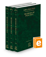 Methods of Practice, 2021 ed. (Vols. 1-3, Iowa Practice Series)