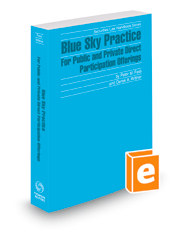Blue Sky Practice For Public and Private Direct Participation Offerings, 2021-2022 ed. (Securities Law Handbook Series)