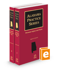 Personal Injury and Torts, 2022 ed. (Alabama Practice Series)