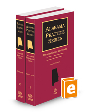 Personal Injury and Torts, 2023 ed. (Alabama Practice Series)