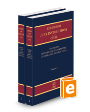 Colorado Jury Instructions, 2023 ed. (Civil)