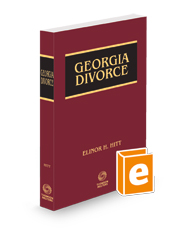 Georgia Divorce, 2023 ed.
