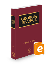 Georgia Divorce, 2024 ed.