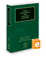 Trial Handbook for Georgia Lawyers, 2021-2022 ed.