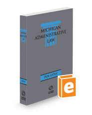 Michigan Administrative Law, 2023 ed.