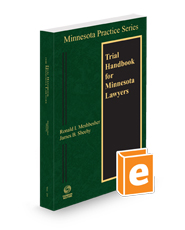 Trial Handbook for Minnesota Lawyers, 2023-2024 ed. (Vol. 23, Minnesota Practice Series)