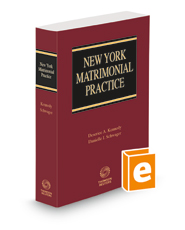 New York Matrimonial Practice, 2022 ed.
