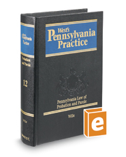 Pennsylvania Law of Probation and Parole, 3d (Vol, 12 West's® Pennsylvania Practice)