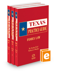 Family Law, 2023 ed. (Texas Practice Guide)