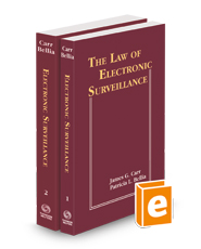 The Law of Electronic Surveillance, 2023-2 ed.