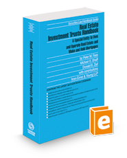 Real Estate Investment Trusts Handbook, 2023-2024 ed. (Securities Law Handbook Series)