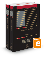 Testimonial Privileges, 2023 ed. (Trial Practice Series)