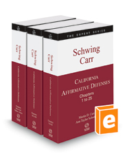 California Affirmative Defenses, 2021 ed. (The Expert Series)