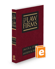 The Law of Law Firms, 2d, 2023 ed.