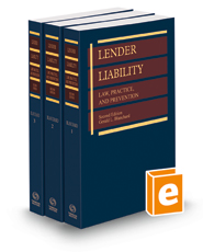 Lender Liability: Law, Practice and Prevention, 2d, 2023 ed.