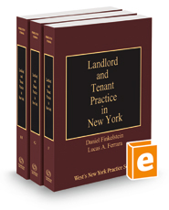 Landlord and Tenant Practice in New York, 2022-2023 ed. (Vols. F-H, New York Practice Series) Landlord and Tenant Practice in New York, 2022-2023 ed. (Vols. F-H, New York Practice Series)