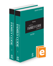 Blumberg California Family Code Annotated, 2024 ed. (California Desktop Codes)