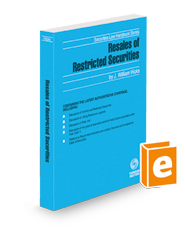 Resales of Restricted Securities, 2024 ed. (Securities Law Handbook Series)