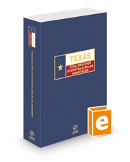 Texas Civil Practice Statutes and Rules Annotated, 2023 ed. (Texas Annotated Code Series)