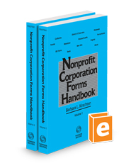 Nonprofit Corporation Forms Handbook, 2024 ed.