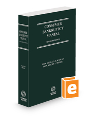 Consumer Bankruptcy Manual, 2d, 2023-2024 ed.