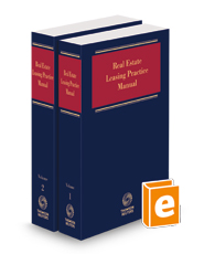 Real Estate Leasing Practice Manual, 2023-2 ed.