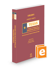 Carlson's Texas Rules of Appellate Procedure Annotated, 2024 ed. (Texas Annotated Code Series)