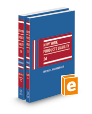 New York Products Liability, 2d, 2022 ed.