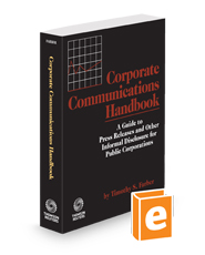 Corporate Communications Handbook, 2023-2024 ed.