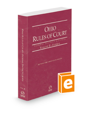 Ohio Rules of Court - Federal, 2023 ed. (Vol. II, Ohio Court Rules)