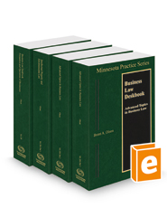 Minnesota Business Law Deskbook, 2022-2023 ed. (Vols. 20 & 20A, Minnesota Practice Series)