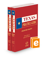 Creditors Rights, 2021-2022 ed. (Texas Practice Guide)