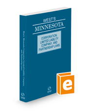 West’s® Minnesota Corporation, Limited Liability Company, and Partnership Laws, 2022 ed.