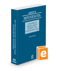 West’s® Minnesota Corporation, Limited Liability Company, and Partnership Laws, 2024 ed.