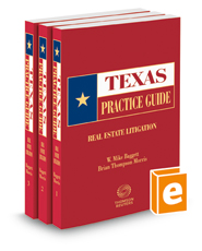 Real Estate Litigation, 2022 ed. (Texas Practice Guide)