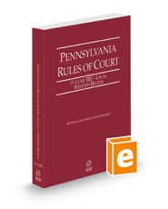 Pennsylvania Rules of Court - Local Western, 2022 revised ed. (Vol. IIIE, Pennsylvania Court Rules)