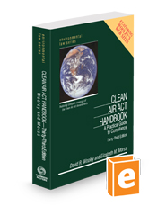 Clean Air Act Handbook, 33rd (Environmental Law Series)