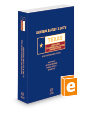 Anderson, Bartlett & East's Texas Uniform Commercial Code Annotated, 2021-2022 ed. (Texas Annotated Code Series)
