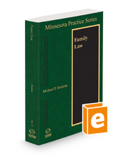 Family Law, 2022-2023 ed. (Vol. 14, Minnesota Practice Series)
