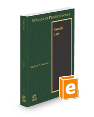 Family Law, 2023-2024 ed. (Vol. 14, Minnesota Practice Series)