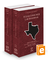 Consumer Law Handbook, 2022-2023 ed. (Vol. 28A, Texas Practice Series)