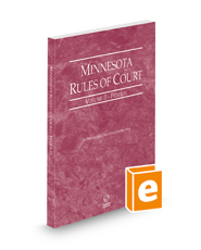 Minnesota Rules of Court - Federal, 2023 ed. (Vol. II, Minnesota Court Rules)