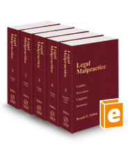 Legal Malpractice, 2023 ed.