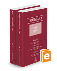 Louisiana Civil Code, 2024 ed.