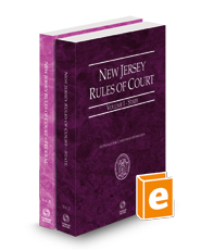 New Jersey Rules of Court - State and Federal, 2024 ed. (Vols. I & II, New Jersey Court Rules)